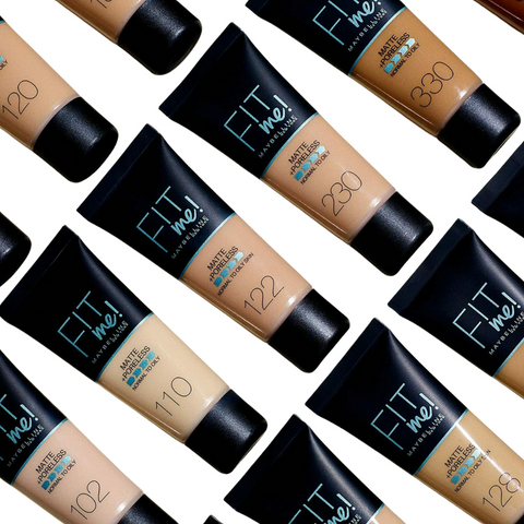 2 x Maybelline Fit Me Matte + Poreless Foundation 30ml - 358 Latte