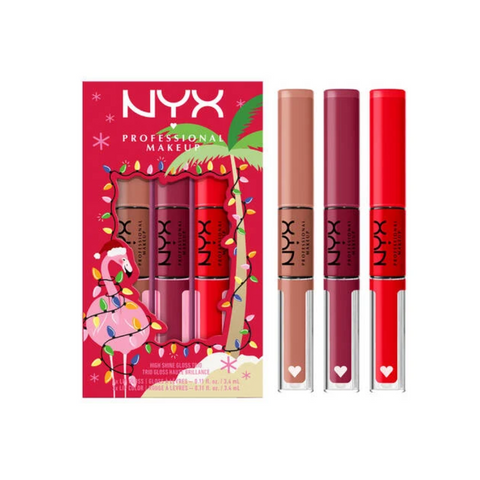 NYX Professional Makeup High Shine Gloss Trio
