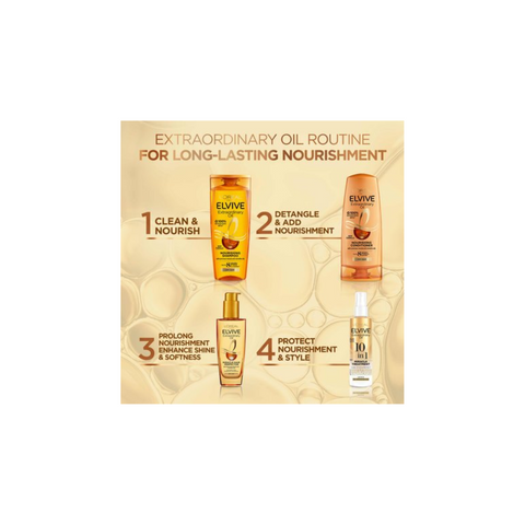 2 x L'Oreal Elvive Extraordinary Oil 10 in 1 Miracle Treatment 150ml