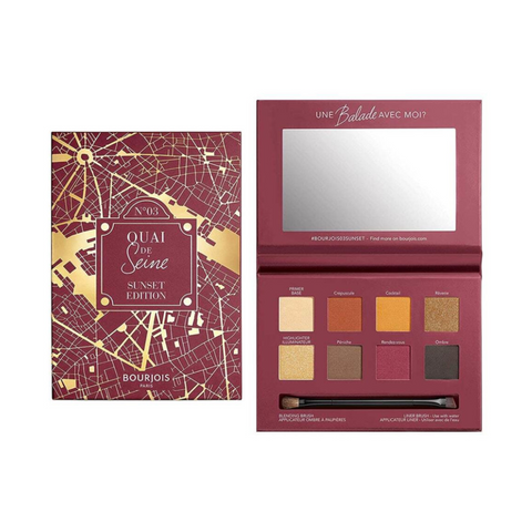 Bourjois Paris 4 In 1 Eye Palette Quai De Seine 7.68g - 03 Sunset Edition