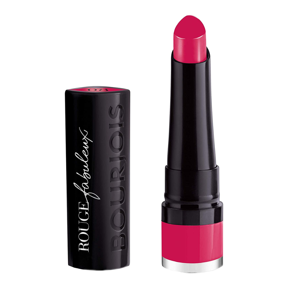 2 x Bourjois Paris Rouge Fabuleux Lipstick 2.3g - 08 Once Upon A Pink