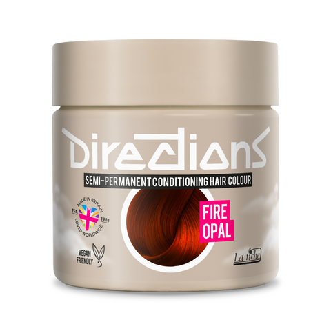 2 x La Riche Rich Naturals Range Semi-Permanent Hair Color 100ml - Fire Opal