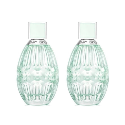 2 x Jimmy Choo Floral Eau De Toilette Spray 40ml