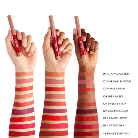 2 x L'Oreal Infallible Matte Lip Crayon - 102 Caramel Blondie