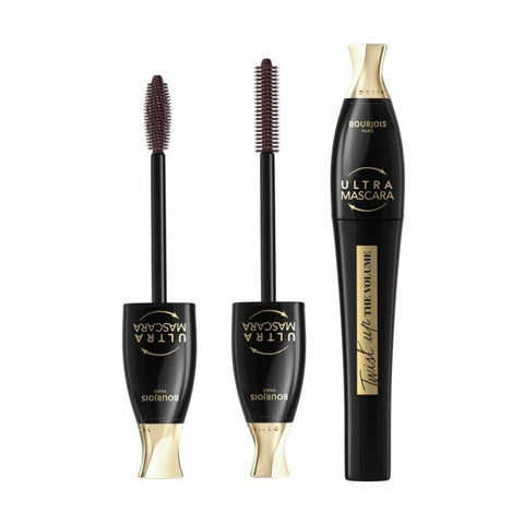 2 x Bourjois Paris Twist Up The Volume Mascara - 02 Ultra Brown