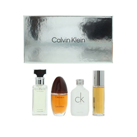 Calvin Klein Perfume 4 x 15ml Gift Set for Women