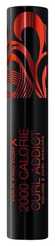 3 x Max Factor 2000 Calorie Curl Addict Mascara 11ml - Black/Brown