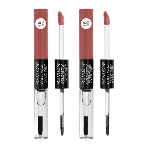 2 x Revlon Colorstay Overtime Dual Ended Lipcolor - 360 Endless Spice