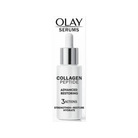 3 x OLAY Collagen Peptide Advanced Restoring 3 Actions Serum 40ml