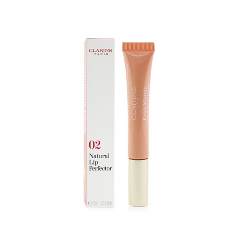 2 x Clarins Lip Perfector with Shea Butter 12ml - 02 Apricot Shimmer