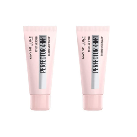 2 x Maybelline Instant Anti Age Perfector 4-in-1 Whipped Matte Makeup - 00 Fair/Light