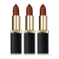 3 x L'Oreal Paris Color Riche Matte Lipstick - 636 Mahogany Studs