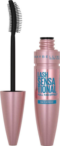 10 x Maybelline Lash Sensational Full Fan Effect Mascara Black Waterproof 9.5ml