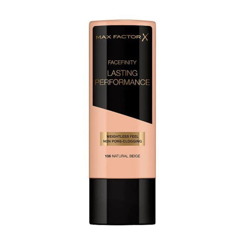 Max Factor Lasting Performance Weightless Feel Foundation 106 Natural Beige