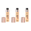 3 x Bourjois Always Fabulous 24hr Extreme Resist Foundation - 420 Light Sand