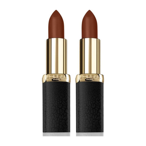 2 x L'Oreal Paris Color Riche Matte Lipstick - 636 Mahogany Studs
