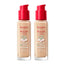 2 x Bourjois Healthy Mix Clean and Vegan Foundation 30ml - 51W Light Vanilla