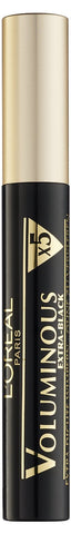 3 x L'Oreal Paris Voluminous X5 Extra Black Mascara 7.5ml New