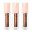 3 x Maybelline New York Lifter Plumping Hydrating Lip Gloss + Hyaluronic Acid - 010 Crystal 5.4ml