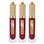 3 x Bourjois Rouge Velvet Ink Lipstick - 11 Raisin-Terdit 3.5ml