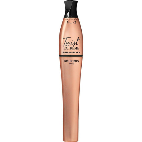 3 x Bourjois Paris Twist Extreme Fiber Mascara 8ml - 24 Black