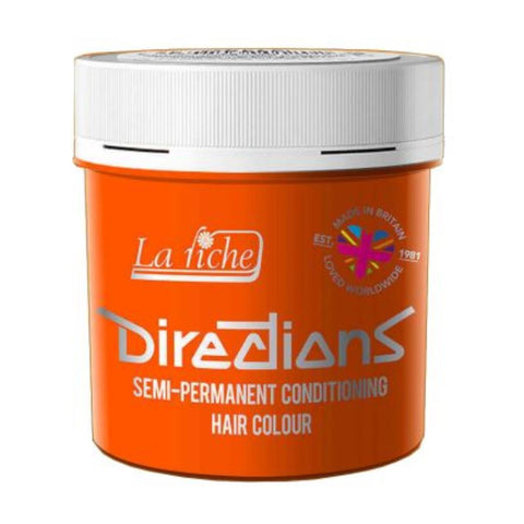 New La Riche Directions Semi-Permanent Hair Color 88ml - Fluorescent Orange