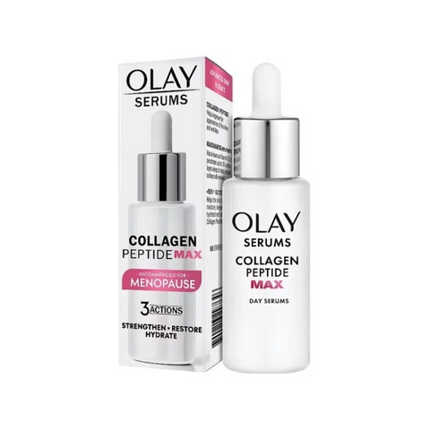 3 x OLAY Collagen Peptide Max Menopauze 3 Actions Serum 40ml