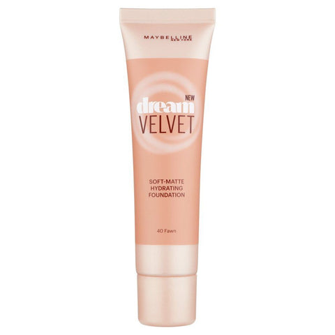 3 x Maybelline New York Dream Velvet Soft Matte Foundation 30ml - 40 Fawn