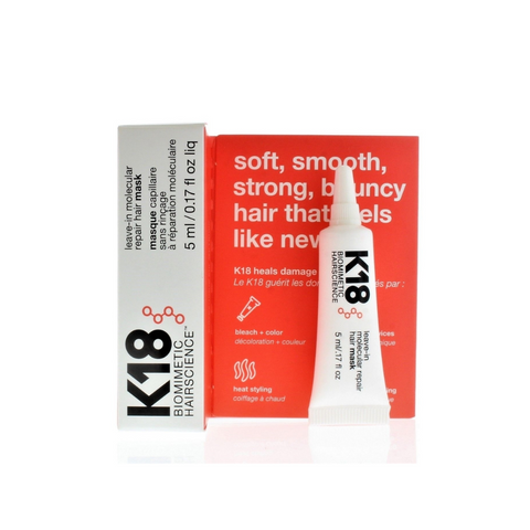 K18 Biomimetic Hairscience Leave In Molecular Repair Hair Mask 5ml