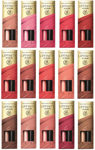 Max Factor Lipfinity Lipstick Two Step New In Box - Choose Your Shade