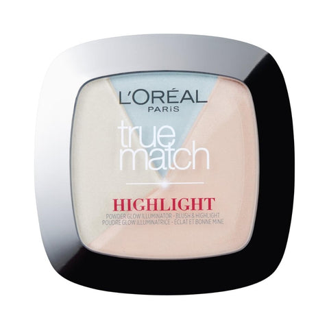 L'Oreal Paris True Match Highlight Powder Glow Illuminator Blush + Highlight - 302R/302C Icy Glow