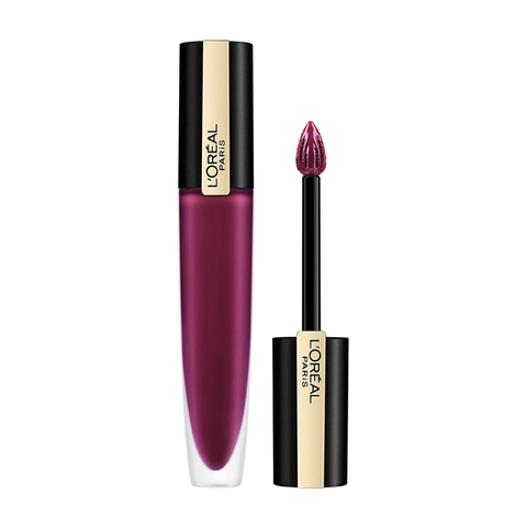 L'Oreal Paris Rouge Signature Metallic Ink Lipgloss - 204 I Voodoo