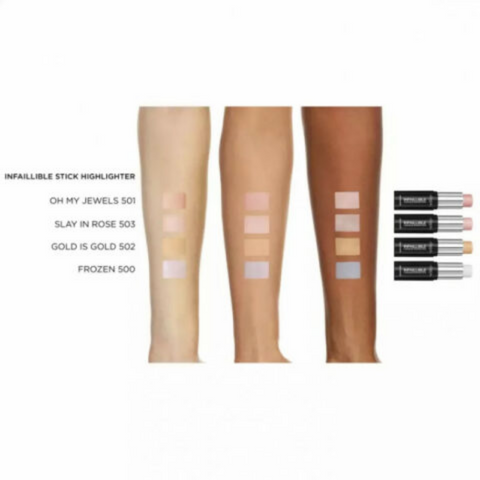 L'Oreal Paris Infaillible Shaping Stick Highlighter - Choose Shade