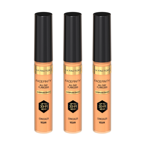 3 x Max Factor Facefinity All Day Flawless Concealer - Shade 070