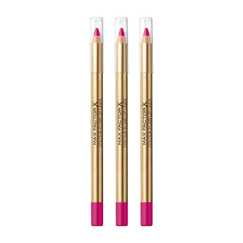 3 x Max Factor Colour Elixir Lip Liner - 040 Pink Kiss