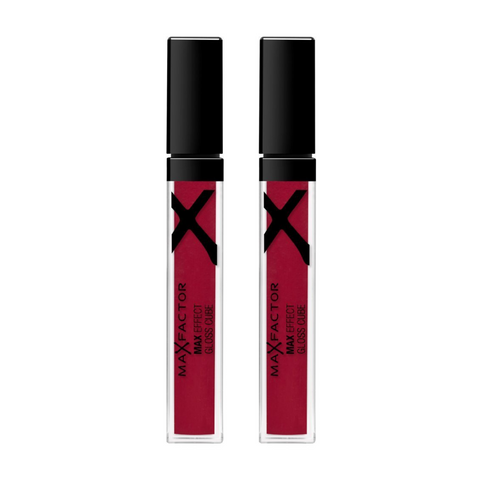 2 x Max Factor Max Effect Gloss Cube Lipgloss - 10 Sweet Cassis