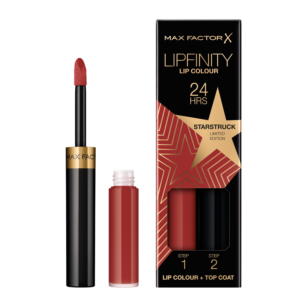 Max Factor Lipfinity Lip Colour 2 Step Rising Stars Collection - Choose Shade