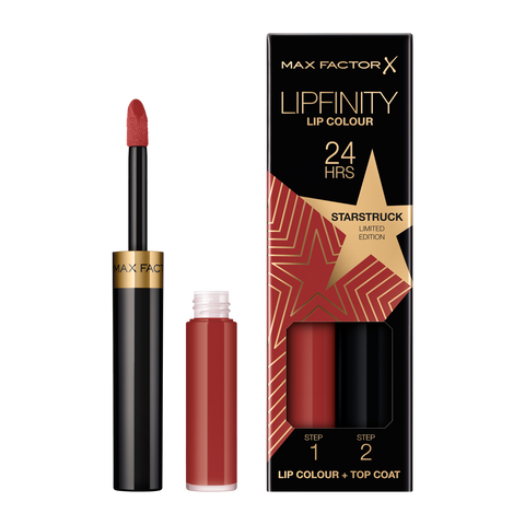 Max Factor Lipfinity Lip Colour 2 Step Rising Stars Collection - Choose Shade