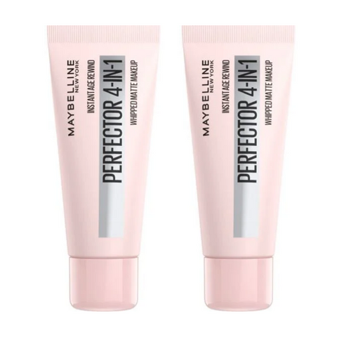 2 x Maybelline Instant Anti Age Perfector 4-in-1 Whipped Matte Makeup - 03 Medium