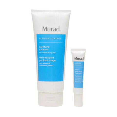 Murad Blemish Clearing Combat Set Includes Clarifying Cleanser & Spot Treatment