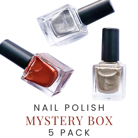 Mystery Nail Polish Box - Pack of 5