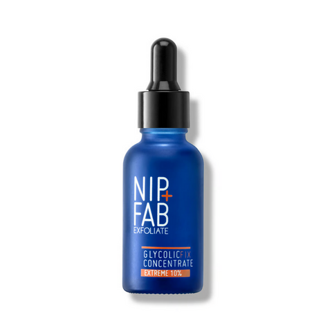 NIP + FAB Exfoliate Glycolic Fix Concentration Extreme 10% 30ml - Brightening Booster Drops