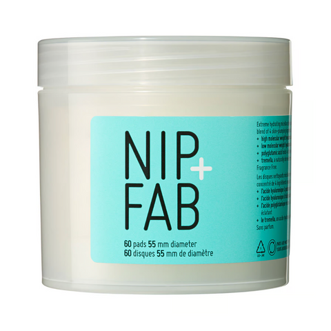 NIP + FAB Hyaluronic Fix Extreme4 Hydration Micellar Daily Cleansing Pads - 60 Pads 80ml
