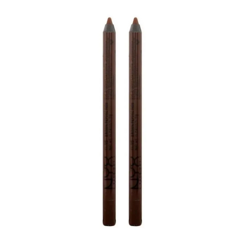 2 x NYX Waterproof Extreme Shine Eyeliner - 15 Brown Perfection
