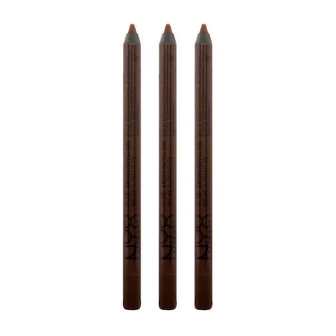 3 x NYX Waterproof Extreme Shine Eyeliner - 15 Brown Perfection