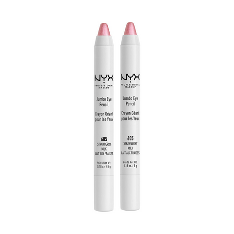2 x NYX Professional Makeup Jumbo Eye Pencil - 605 Strawberry Milk