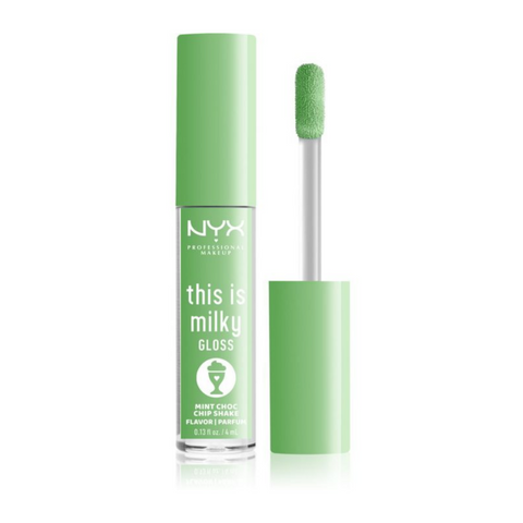NYX This Is Milky Lip Gloss 4ml - Mint Choc Chip Shake
