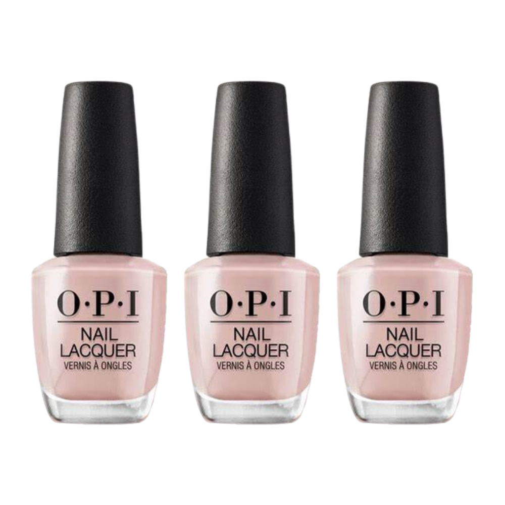 3 x OPI Nail Lacquer 15ml - Bare My Soul