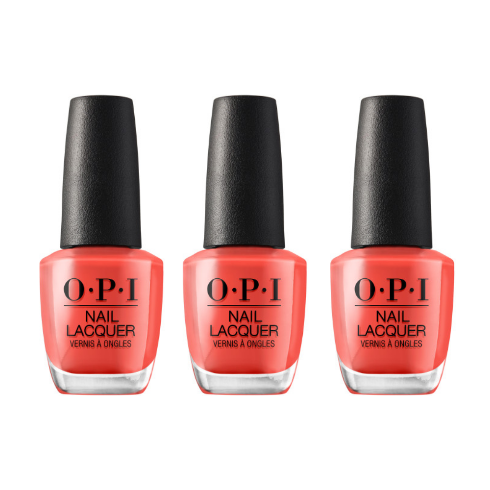 3 x OPI Nail Lacquer 15ml - My Chihuahua Doesn't Bite Anymore