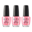 3 x OPI Nail Lacquer 15ml - Pixel Dust
